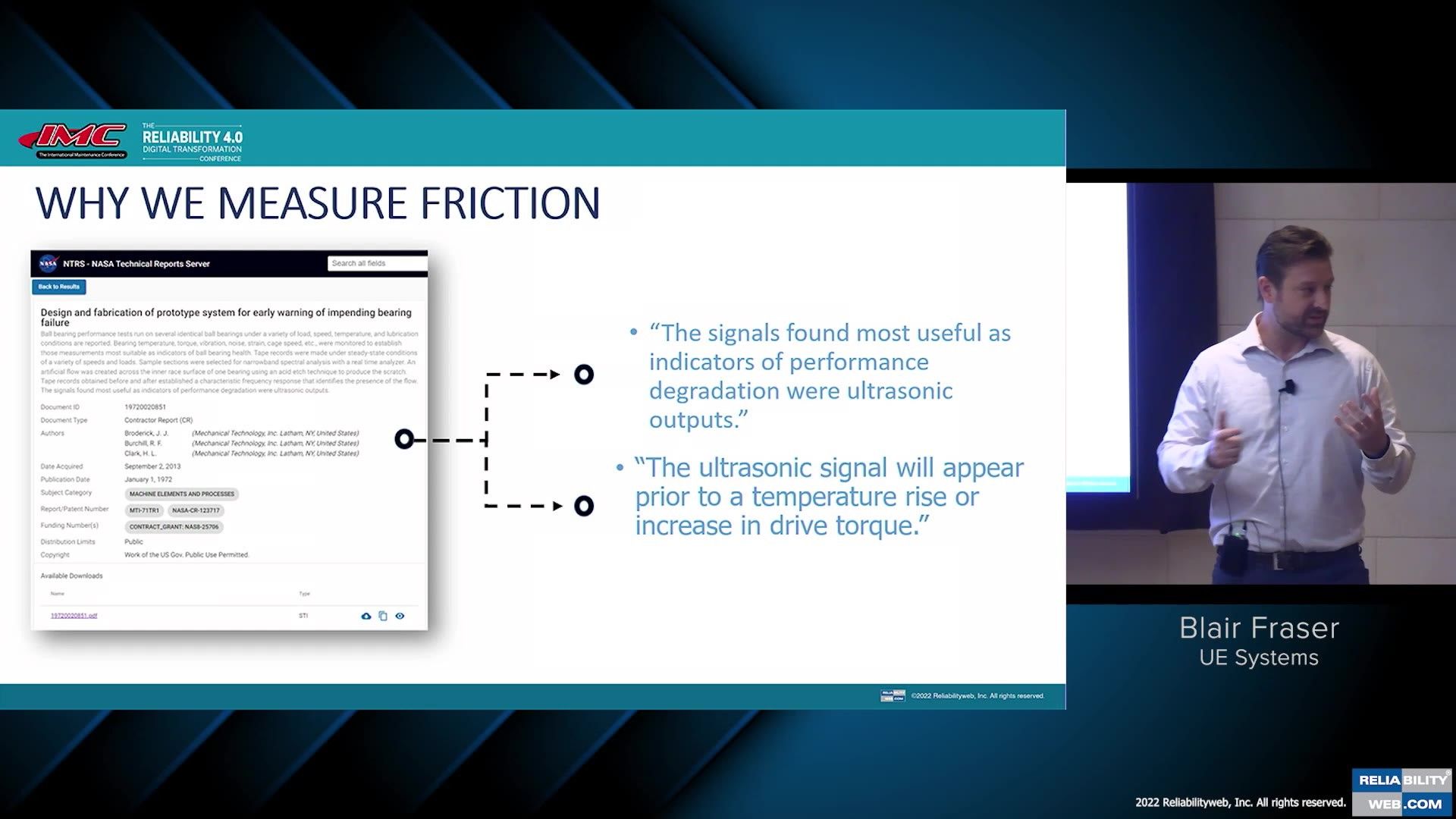 Measuring Bearing Friction In Real Time-What 8.5 Billion Data Points Has Taught Us