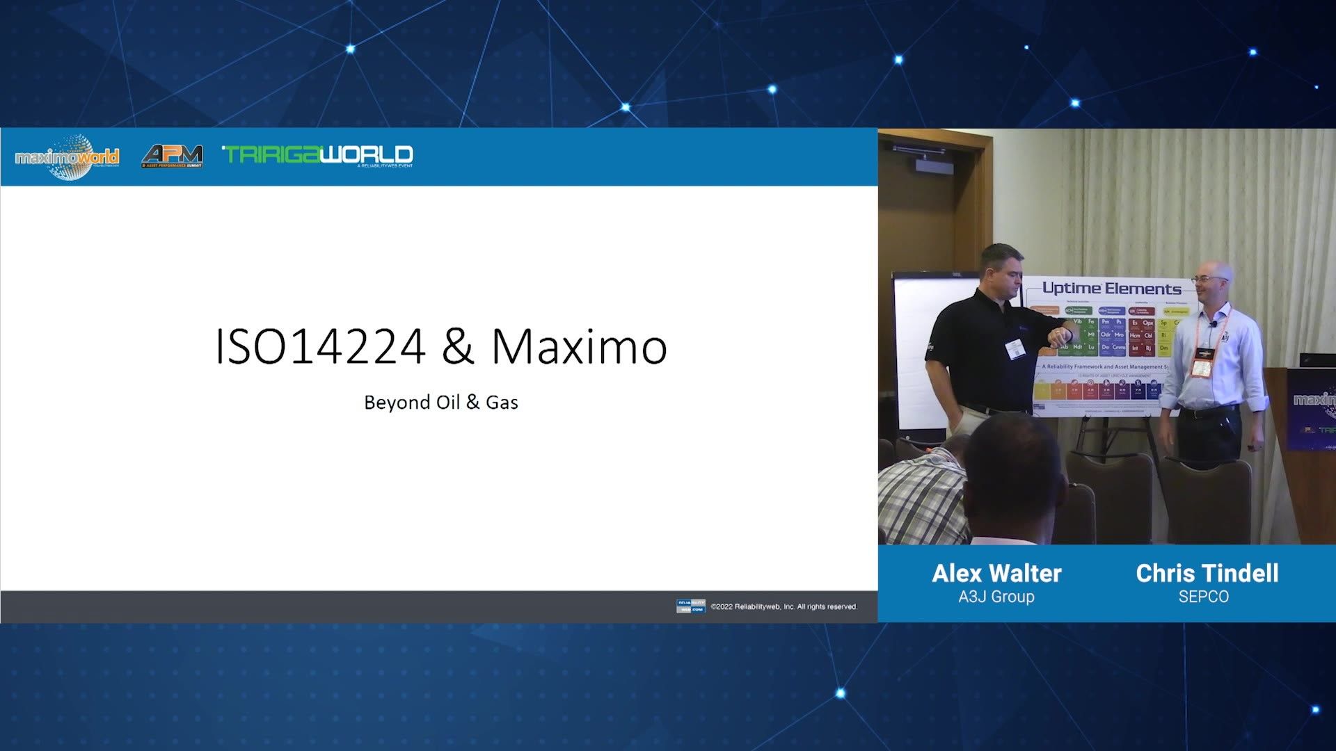 ISO14224 and Maximo - Beyond Oil & Gas