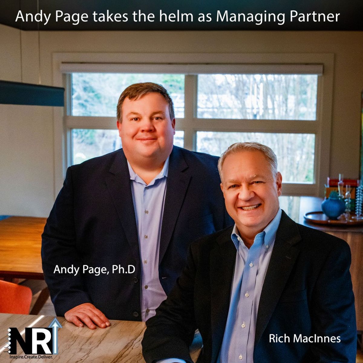 Andy Page takes the helm as Managing Partner
