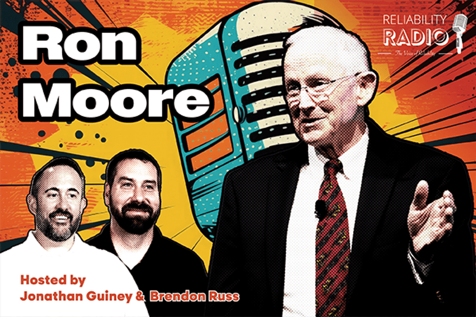 Reliability Radio EP 288: Ron Moore -Defect Elimination