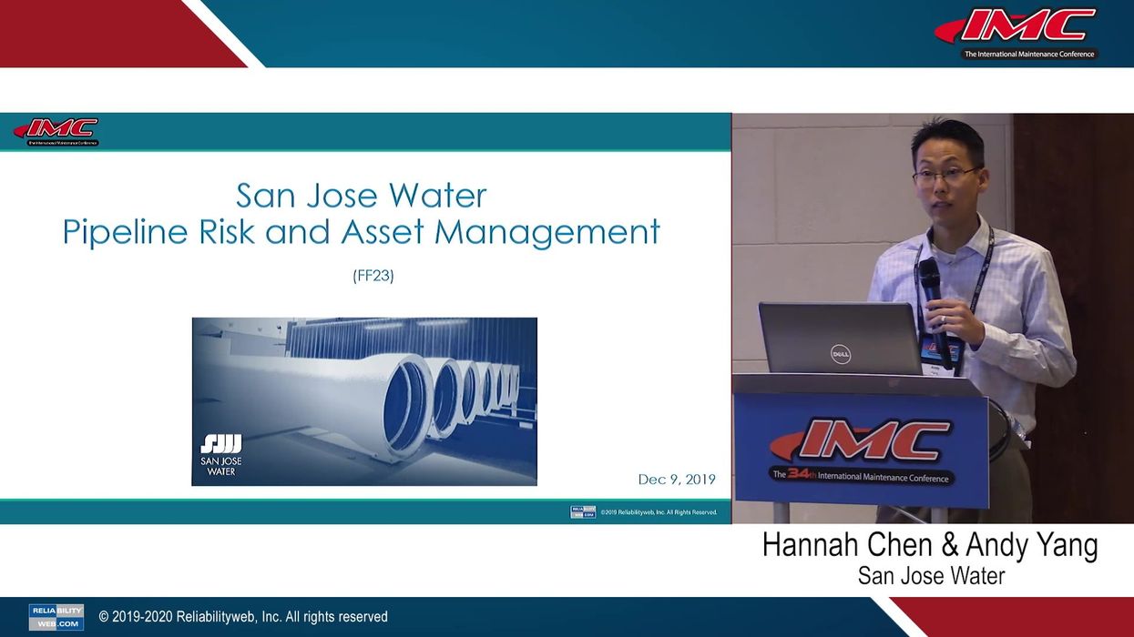 Pipeline Risk and Asset Management