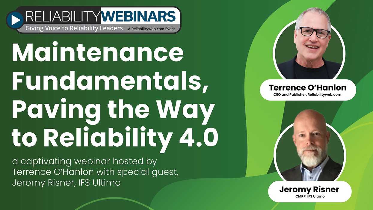Jeromy Risner Reliabilityweb Era of Reliability 4.0, why are so many highly reactive?