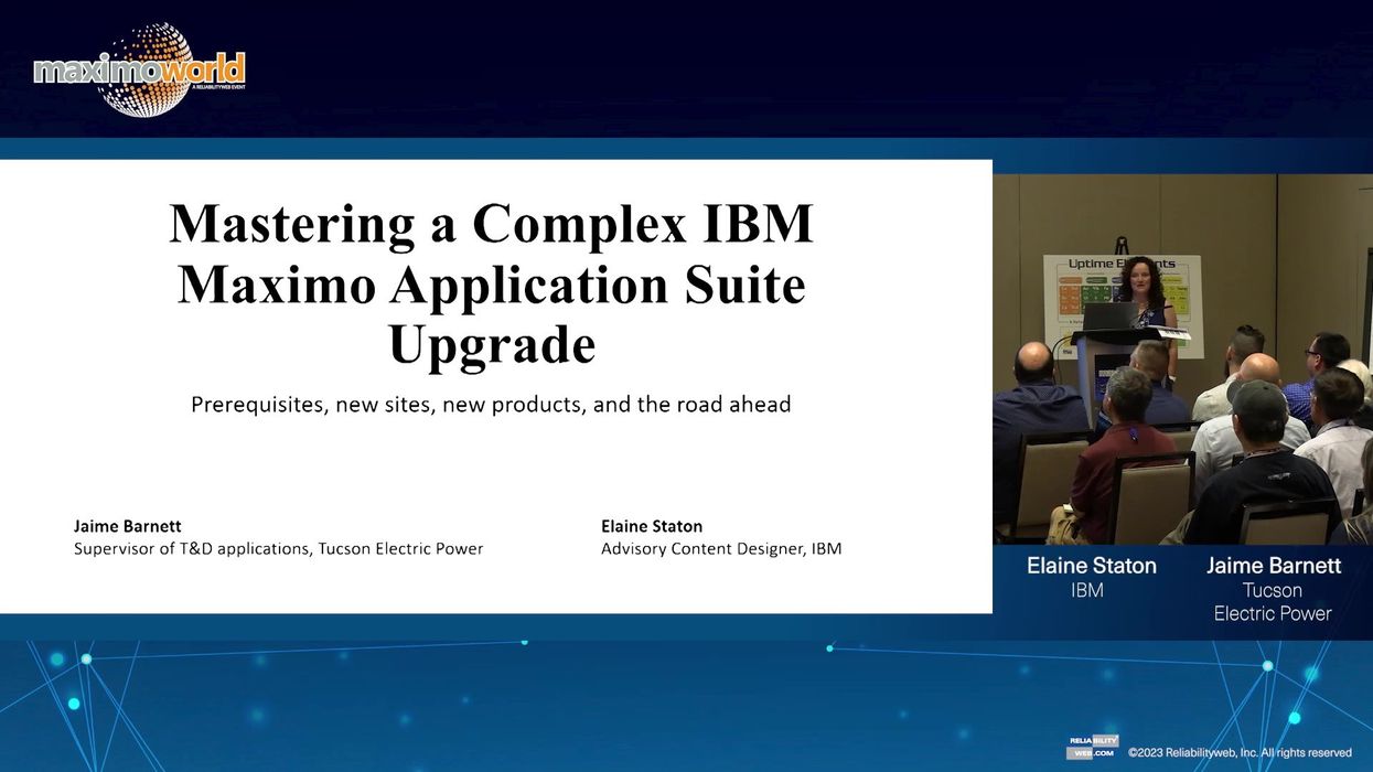 Navigating a Complex IBM® Maximo Application Suite Upgrade: Prerequisites, New Sites, New Products