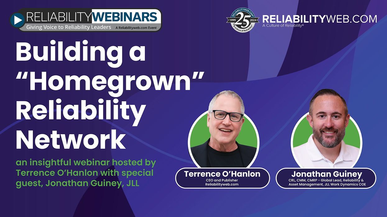 Building A "Homegrown" Reliability Network