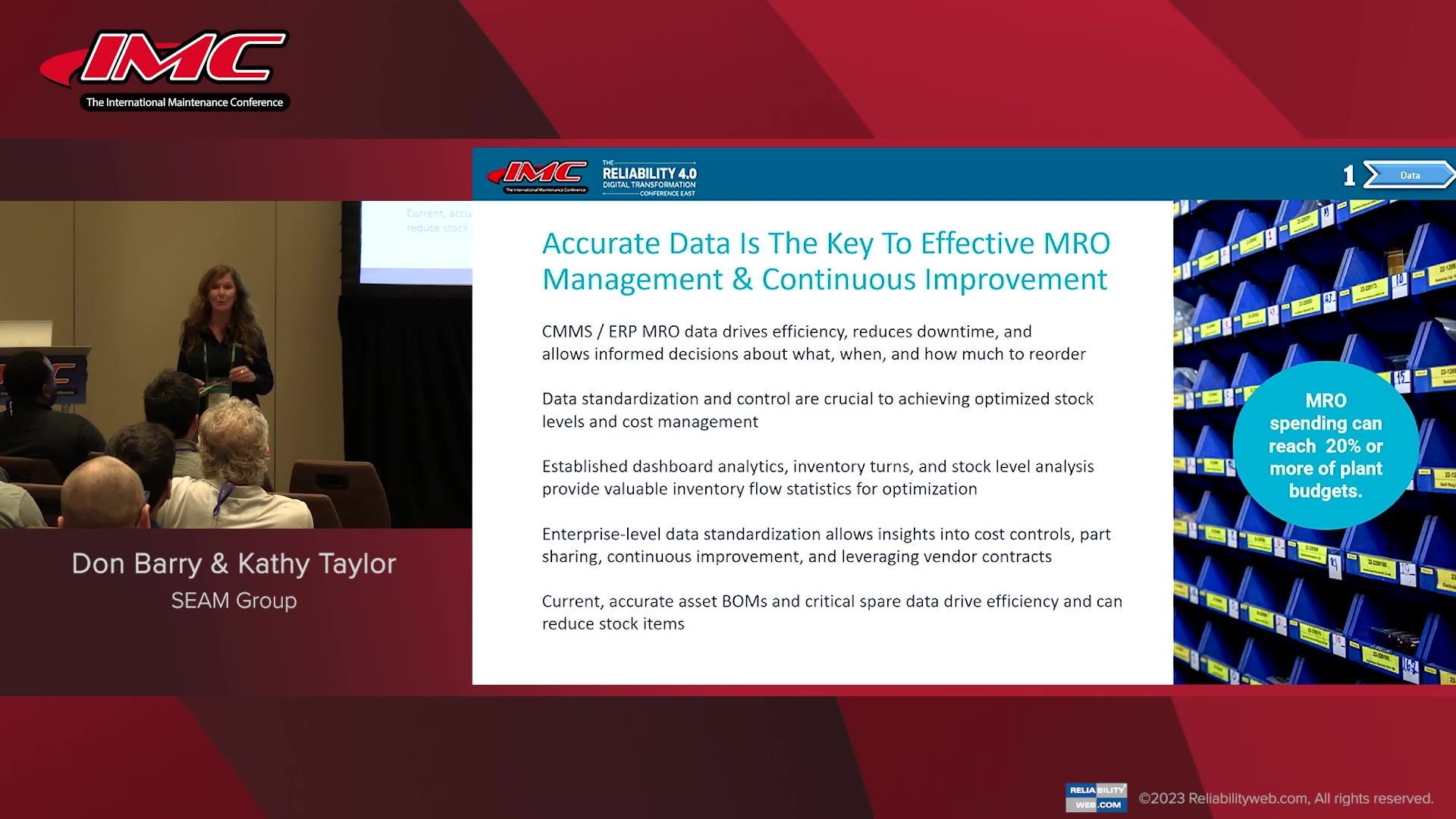 MRO Storeroom Optimization – Utilizing Process, Tools, and Design to Develop A Competitive Advantage