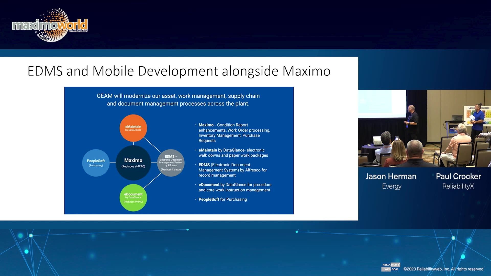 Challenges in Developing a Training Program for a Large-Scale Maximo® Deployment