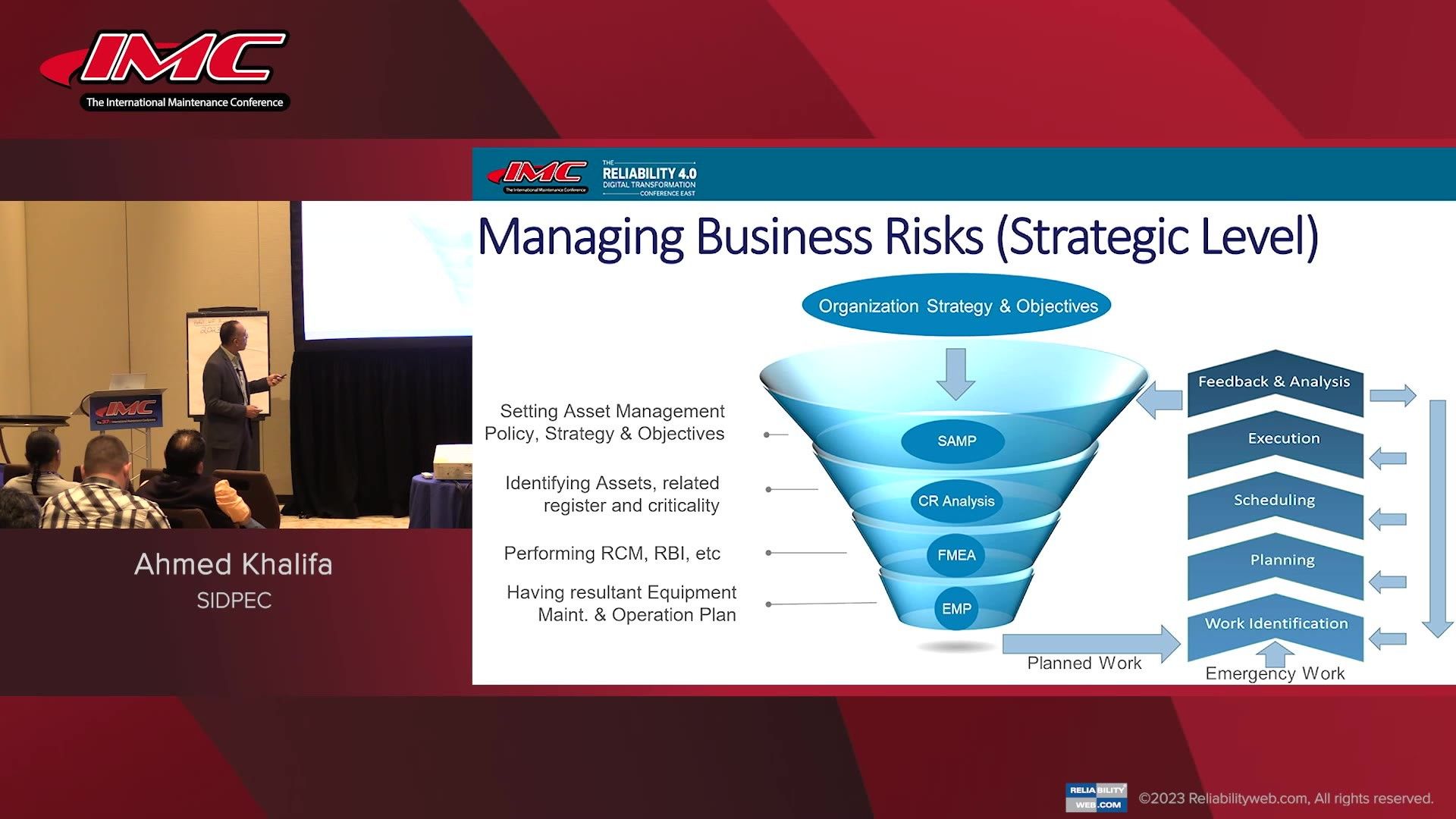 Managing Risk An Asset Lifecycle Management Story, A Practical Context for Bringing Risk Management to Whole AM Application