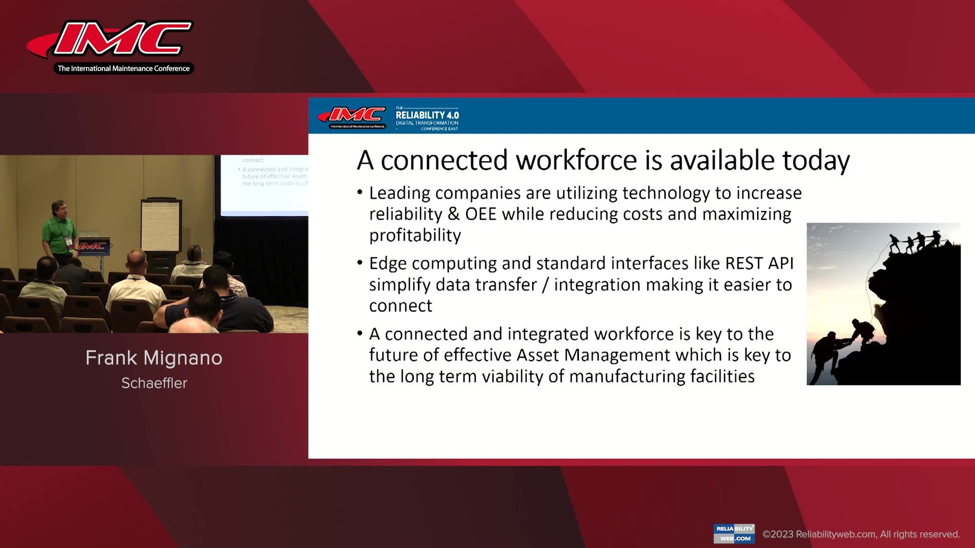 Combining the Power of Wireless Condition Monitoring with a Connected Workforce