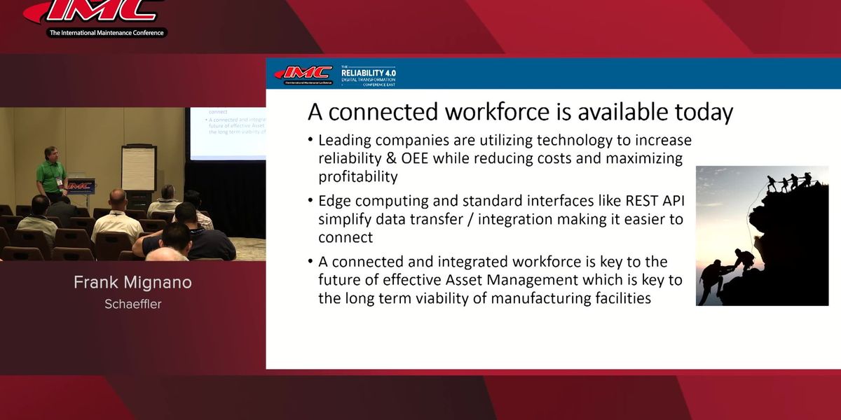 Workforce Reliability Reliabilityweb create a connected workforce