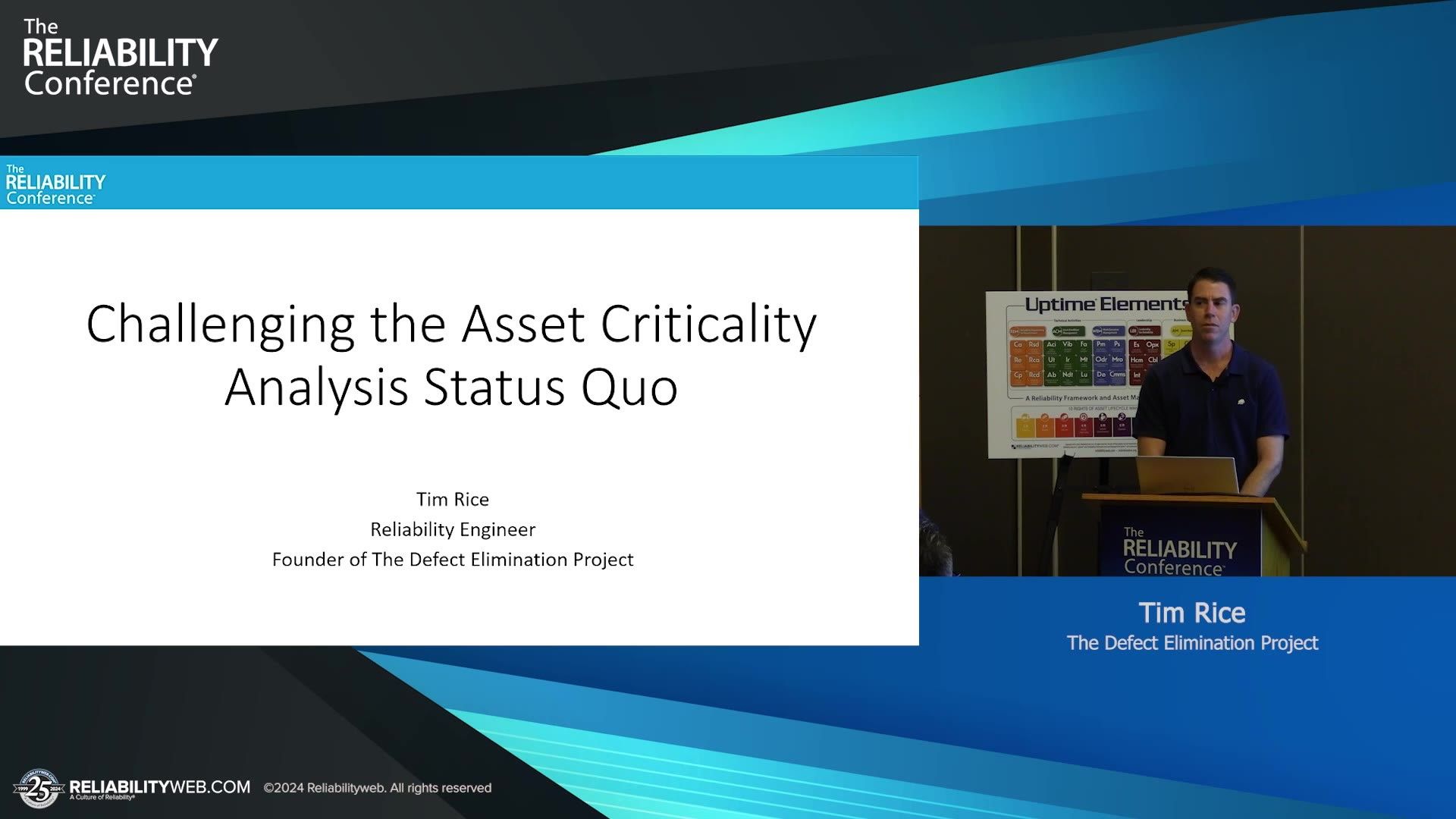 Challenging the Asset Criticality Analysis Status Quo