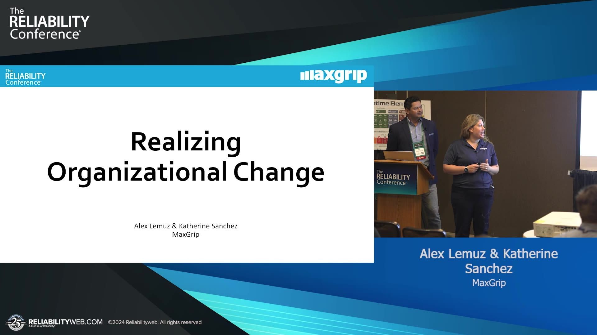 Realizing Organizational Change in Maintenance Improvement Projects