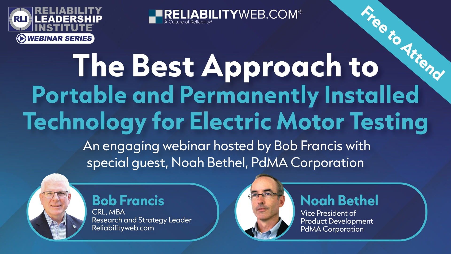 The Best Approach to Portable & Permanently Installed Technology for Electric Motor Testing