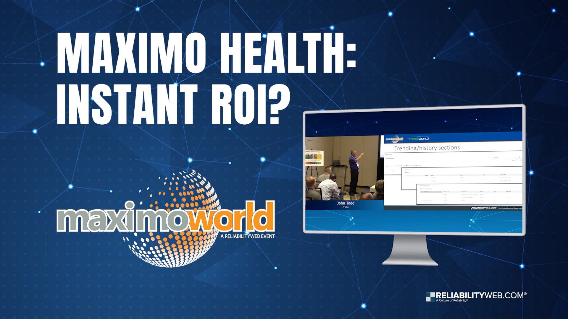 MAS Health - This Is Why You Bought Maximo In The First Place - Time Has Come To Get Serious