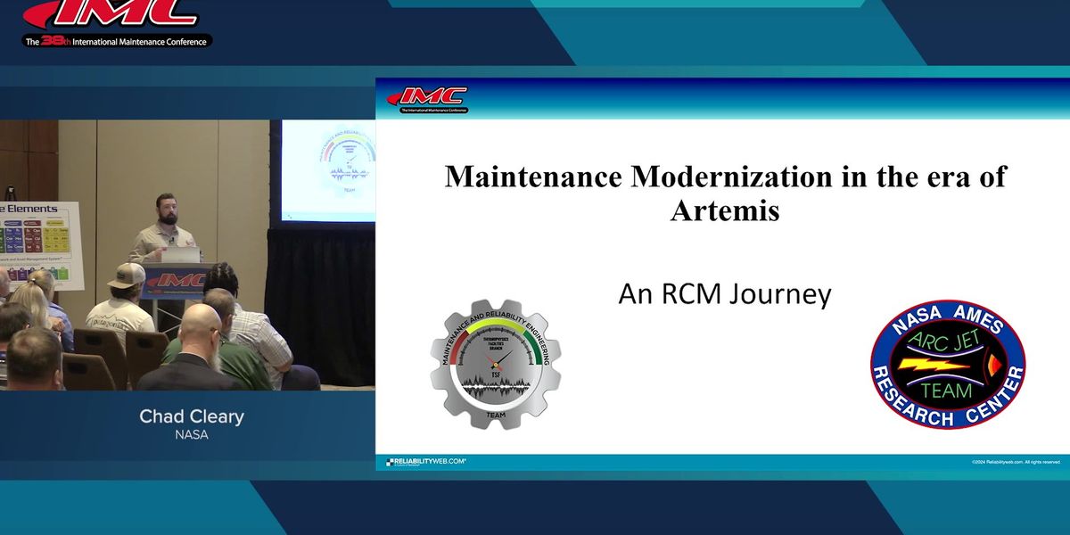 Reliabilityweb NASA's RCM story: From Apollo to Artemis.