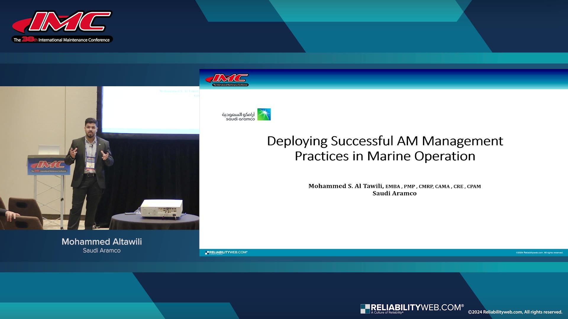 Deploying Successful AM Practices in Marine Operation