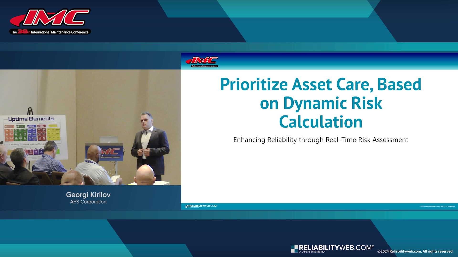 Prioritize Asset Care, Based on Dynamic Risk Calculation