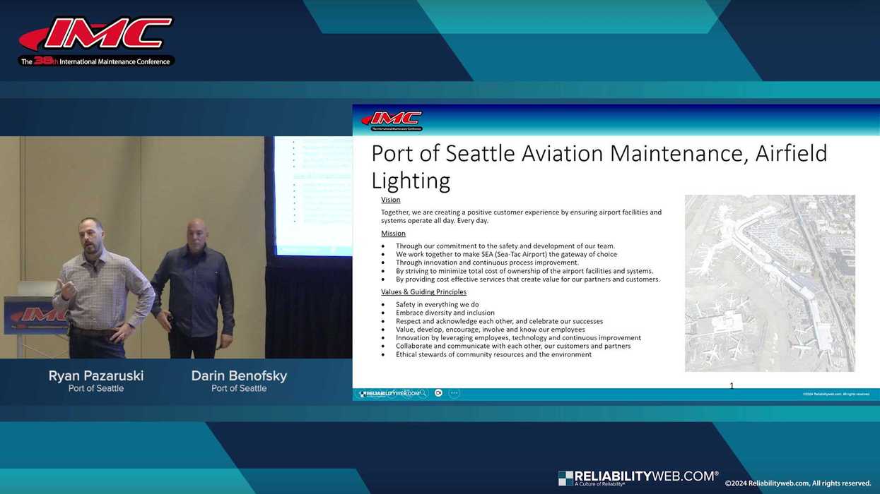 Reliabilityweb SEA Electrical: Exceeding FAA standards with WPO.