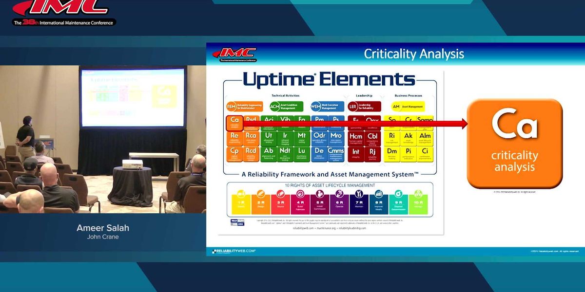 Reliabilityweb Criticality Analysis: Focusing resources where they matter.