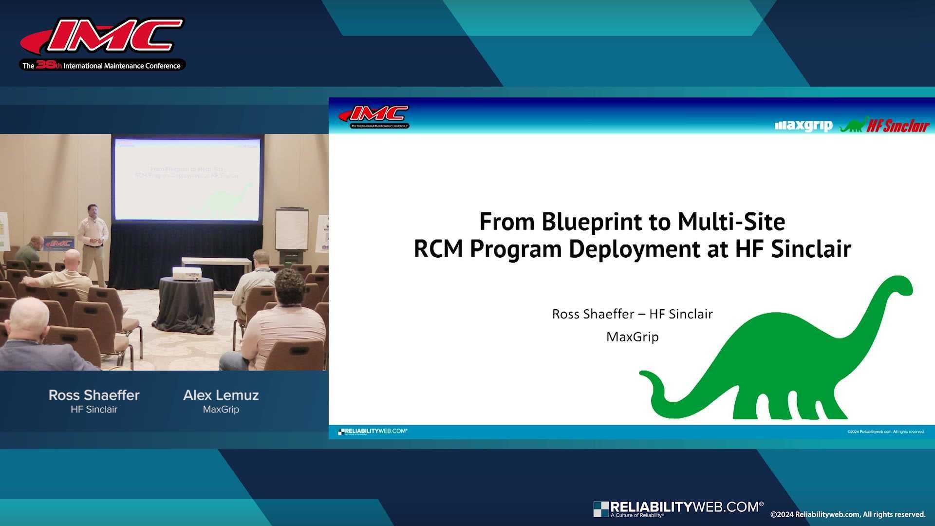 From Blueprint to Multi-Site RCM Program Deployment at HF Sinclair