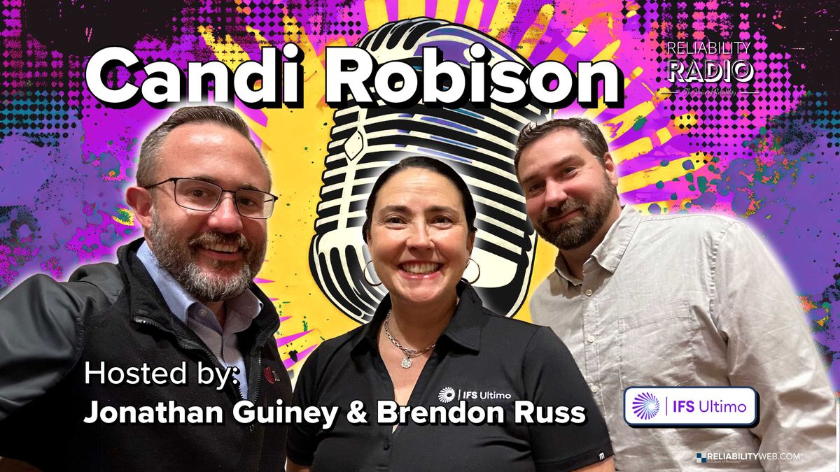 Reliability Radio EP 342: THE AI EASY BUTTON MYTH Candi Robison - Ultimo
