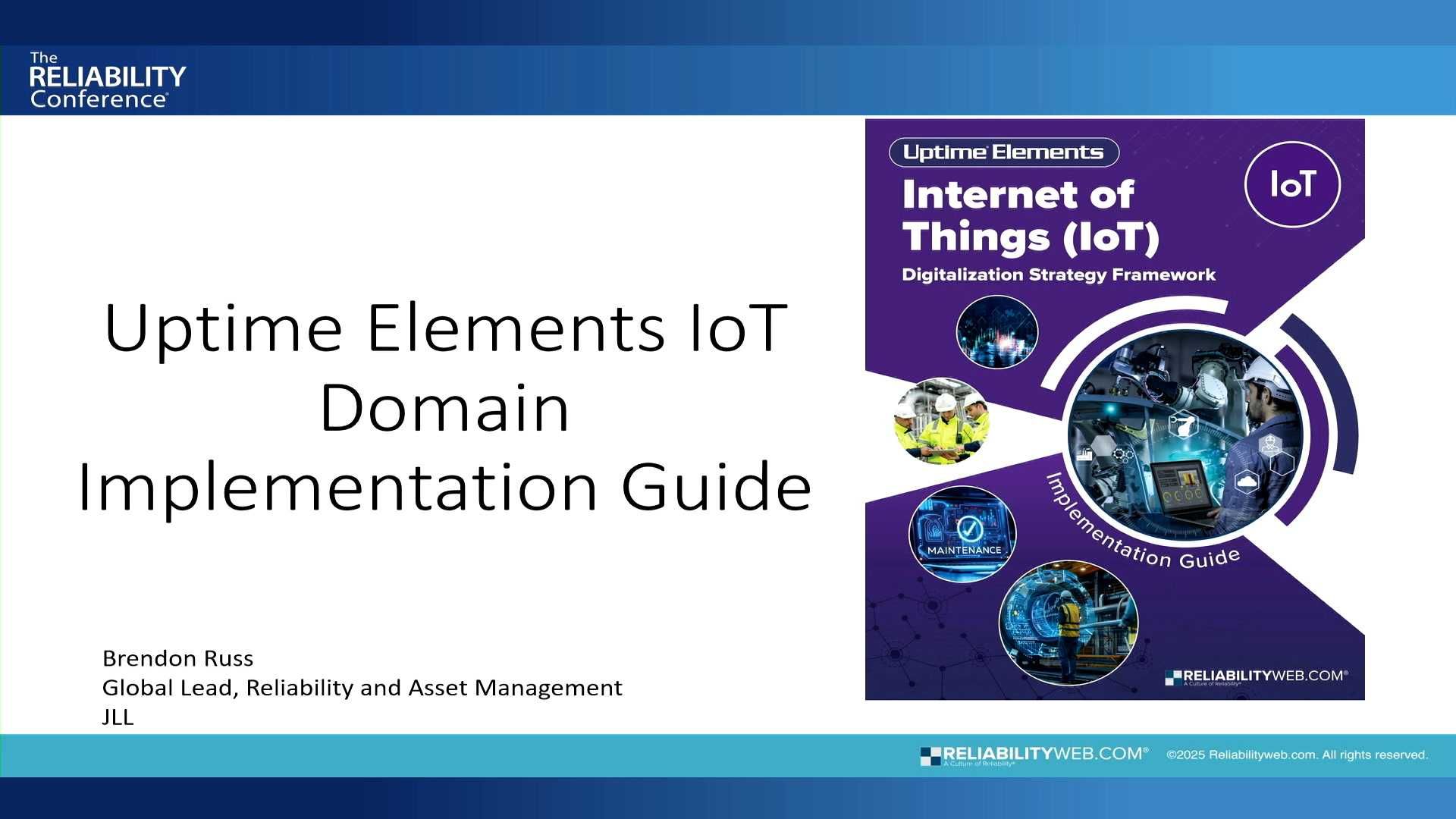 Uptime® Elements IoT Domain Implementation Guide