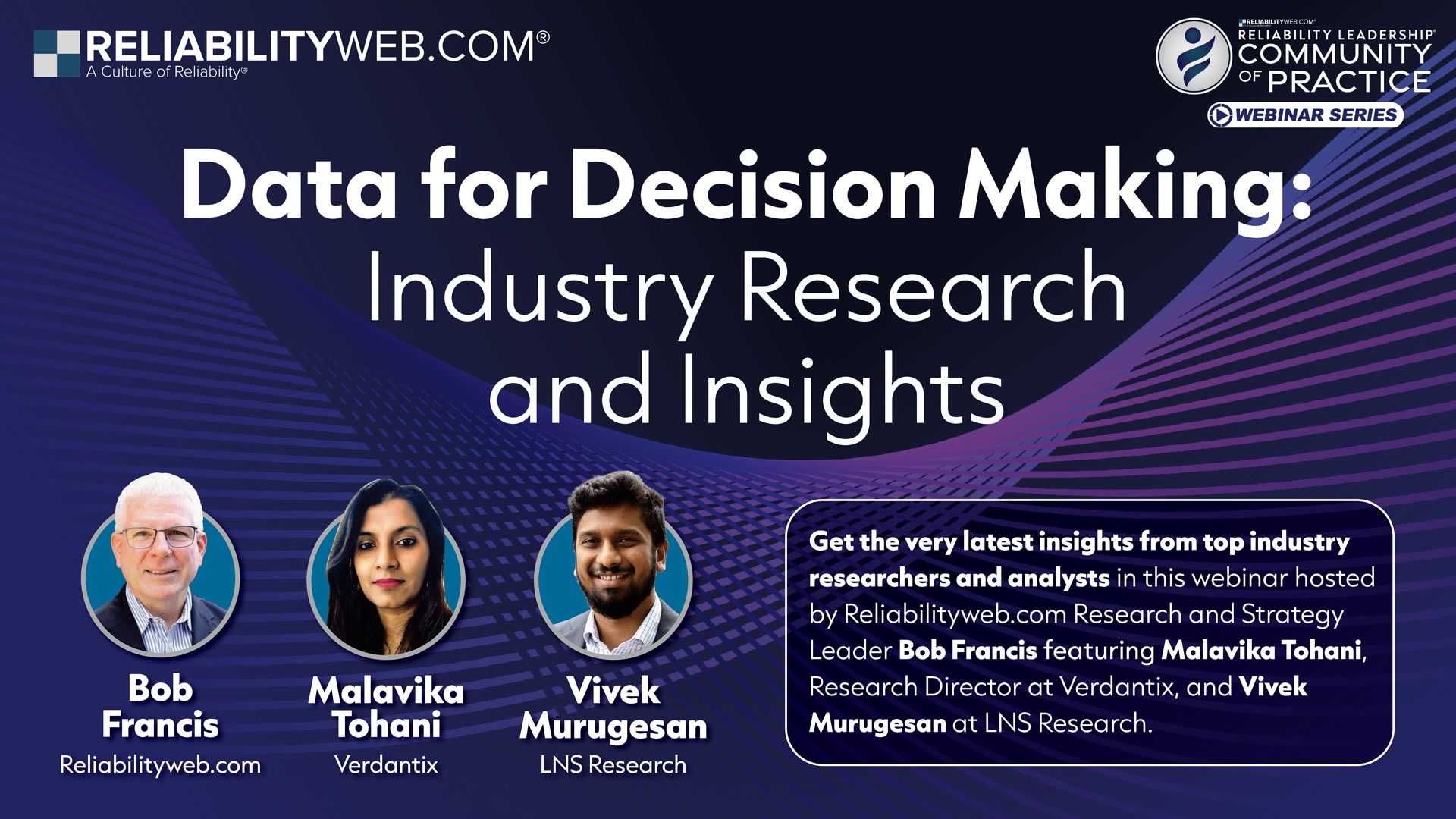 Data For Decision Making Industry Research And Insights