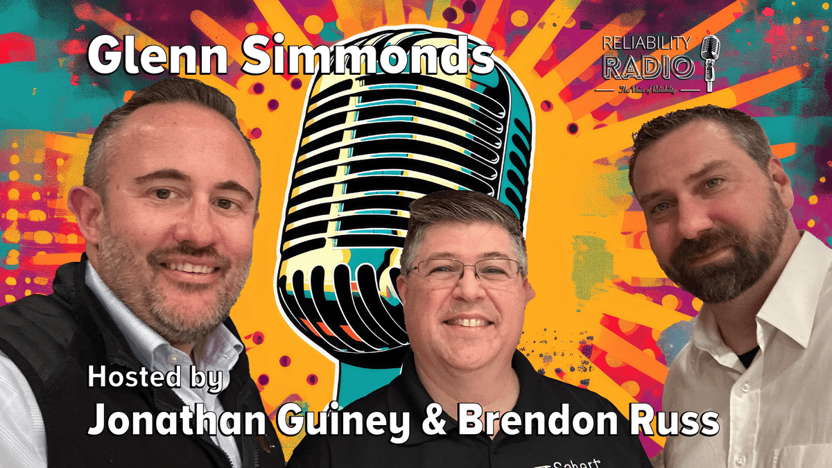 Reliability Radio: Glenn Simmonds, Sabert Corporation - IMC25