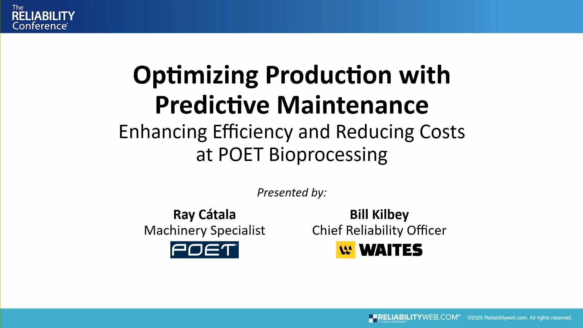 Optimizing Production With Predictive Maintenance: Enhancing Efficiency and Reducing Costs at Poet Bioprocessing