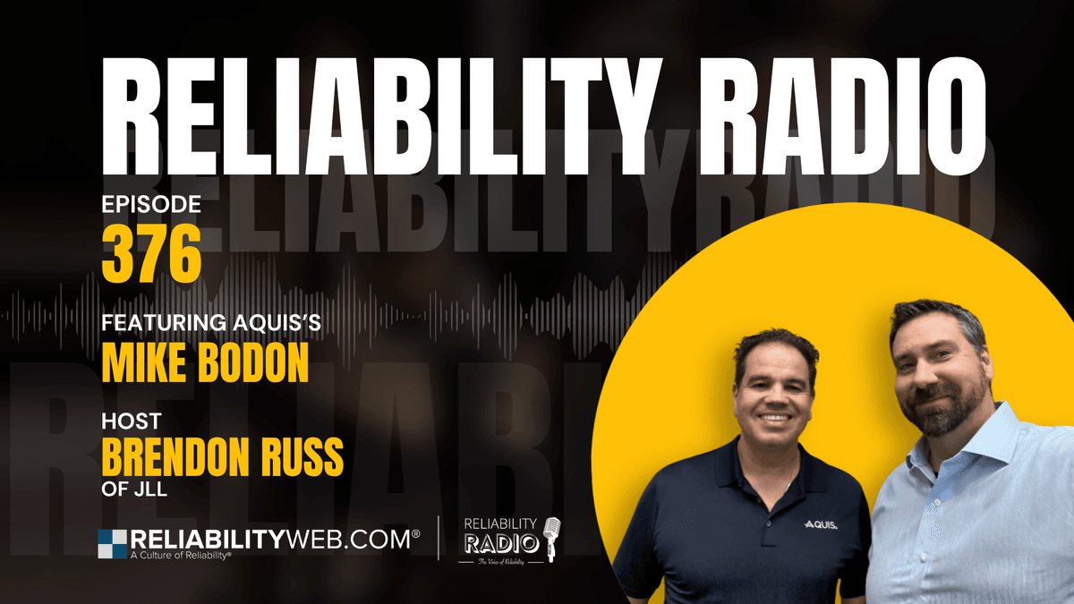 ReliabilityRadio EP 376: Mike Bodon