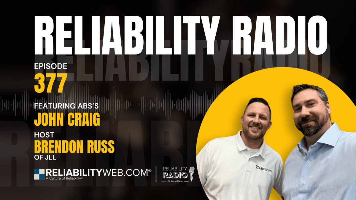 Reliability Radio EP 377: John Craig