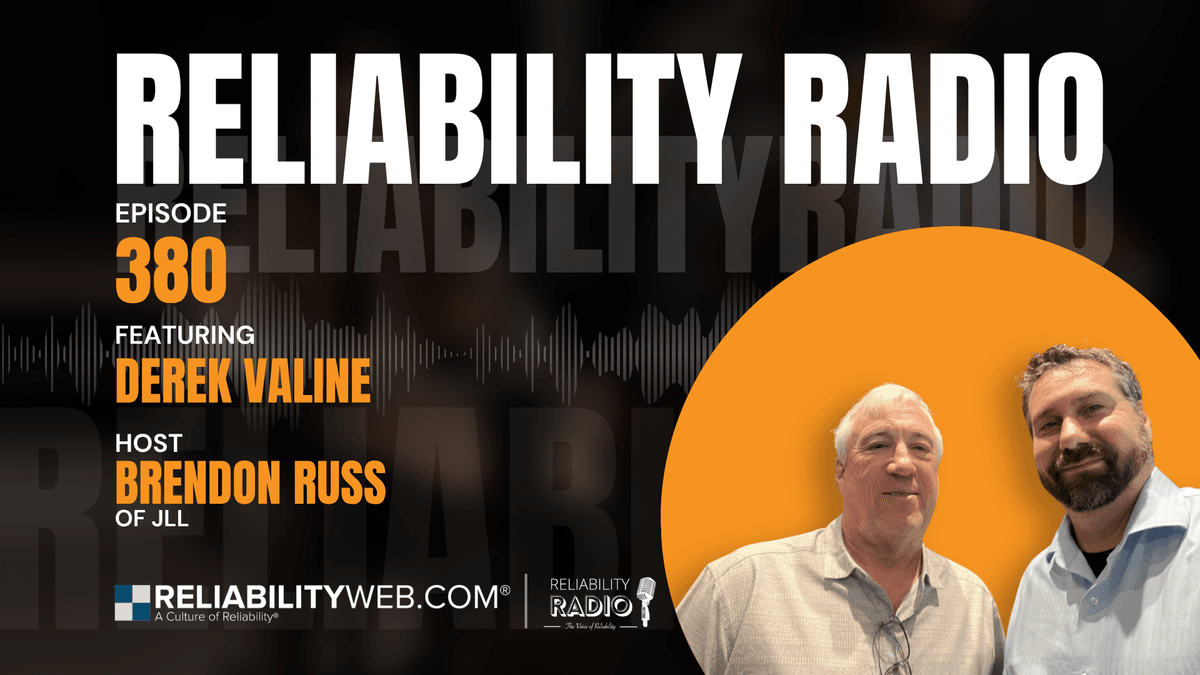 Reliability Radio EP 380: Derek Valine