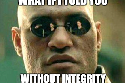 Reliabilityweb ​Without Integrity Reliability Does Not Work