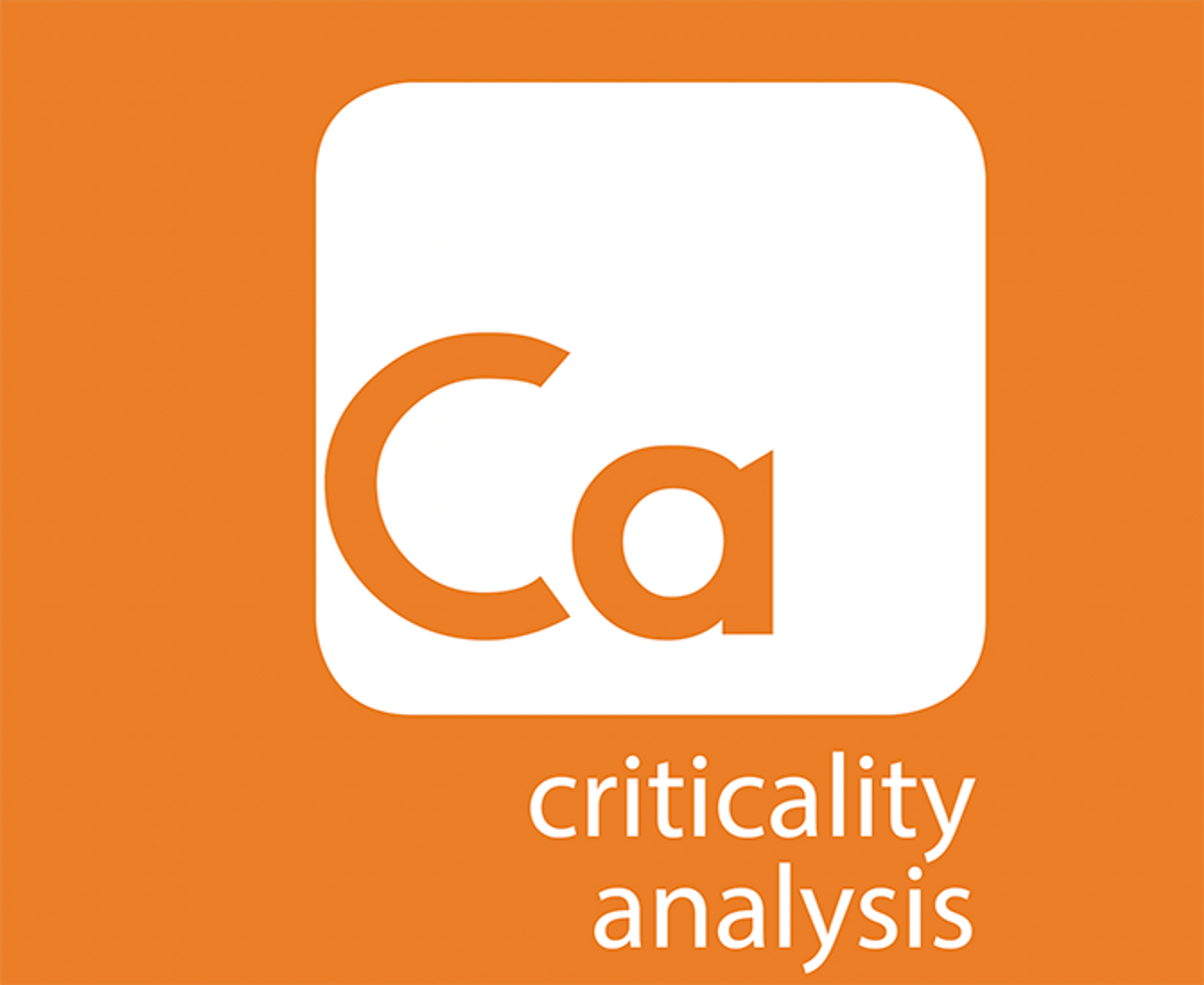 Criticality Analysis