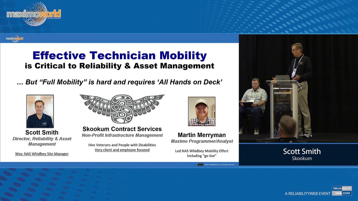 Effective Technician Mobility is Critical to Reliability & Asset Management