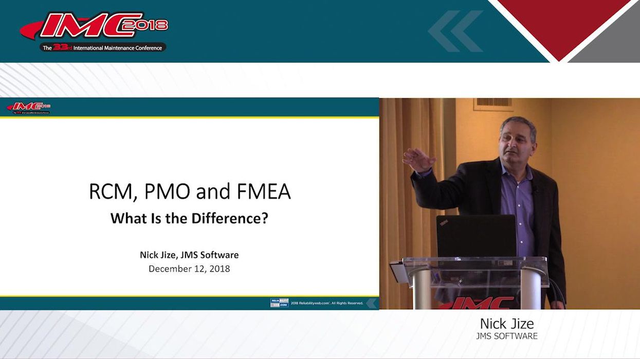 RCM, PMO and FMEA: What Is the Difference?