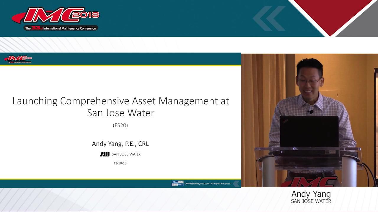 Launching Comprehensive Asset Management at San Jose Water