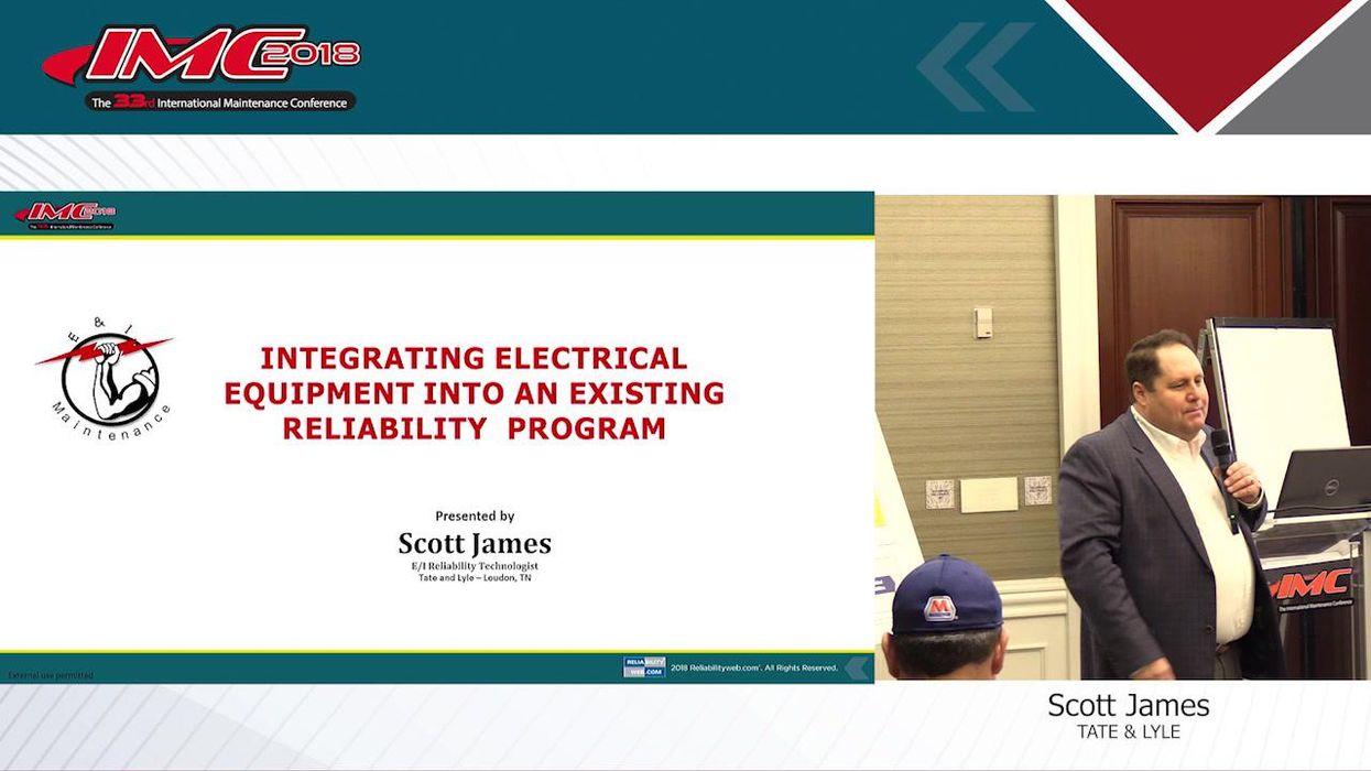 Integrating Your Electrical Equipment into an Existing Reliability Program