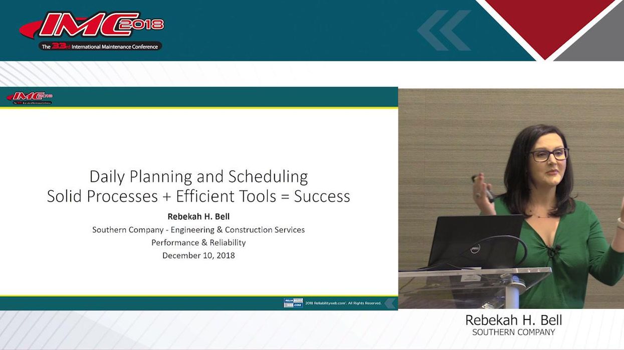 Daily Planning and Scheduling: Solid Processes Plus Efficient Tools Equal Success