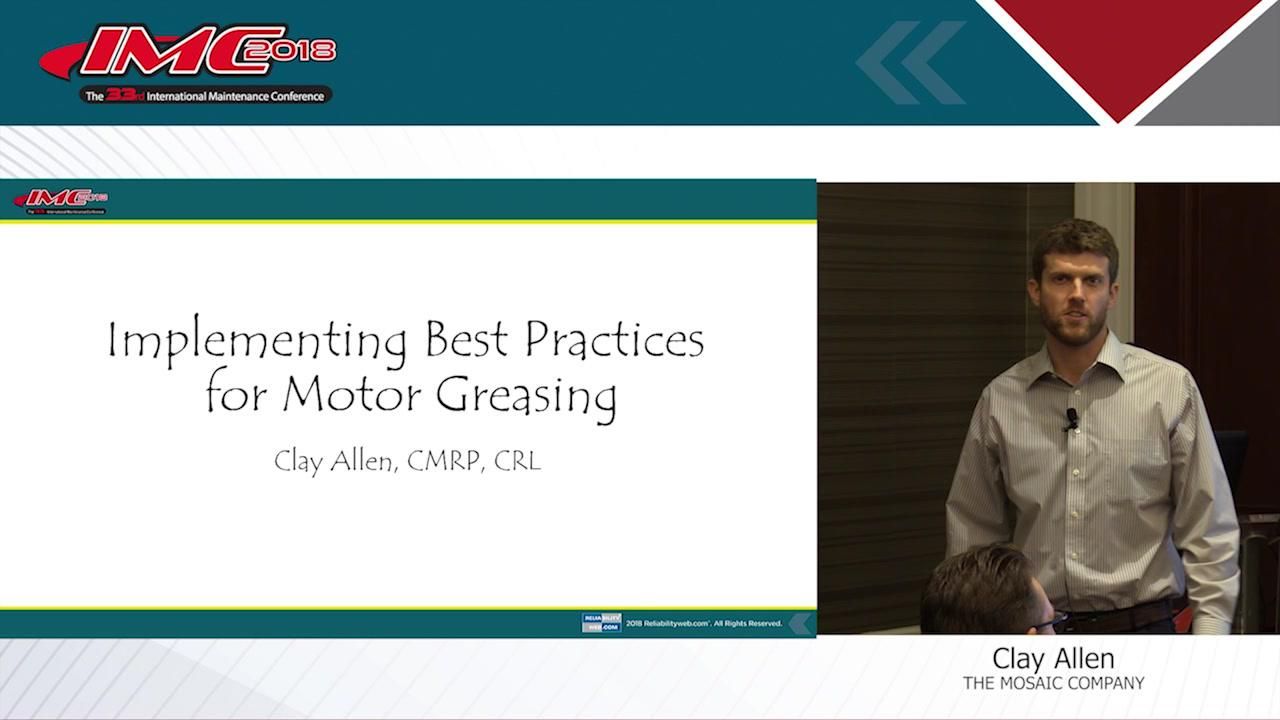 Implementing Best Practices for Motor Greasing