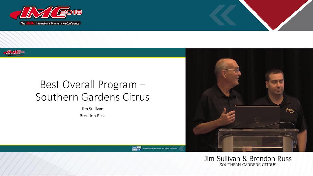 Uptime Award Winner • Best Overall Program • Southern Gardens Citrus