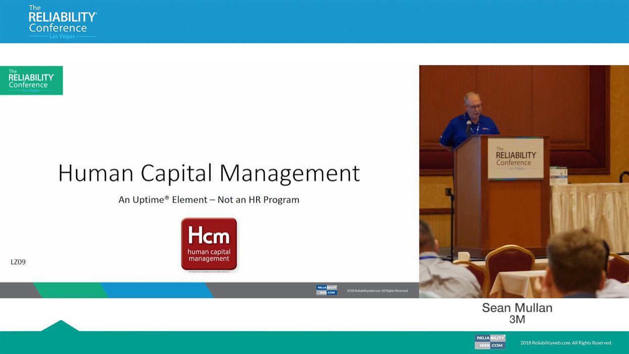 Human Capital Management:  An Uptime Element, Not an HR Program