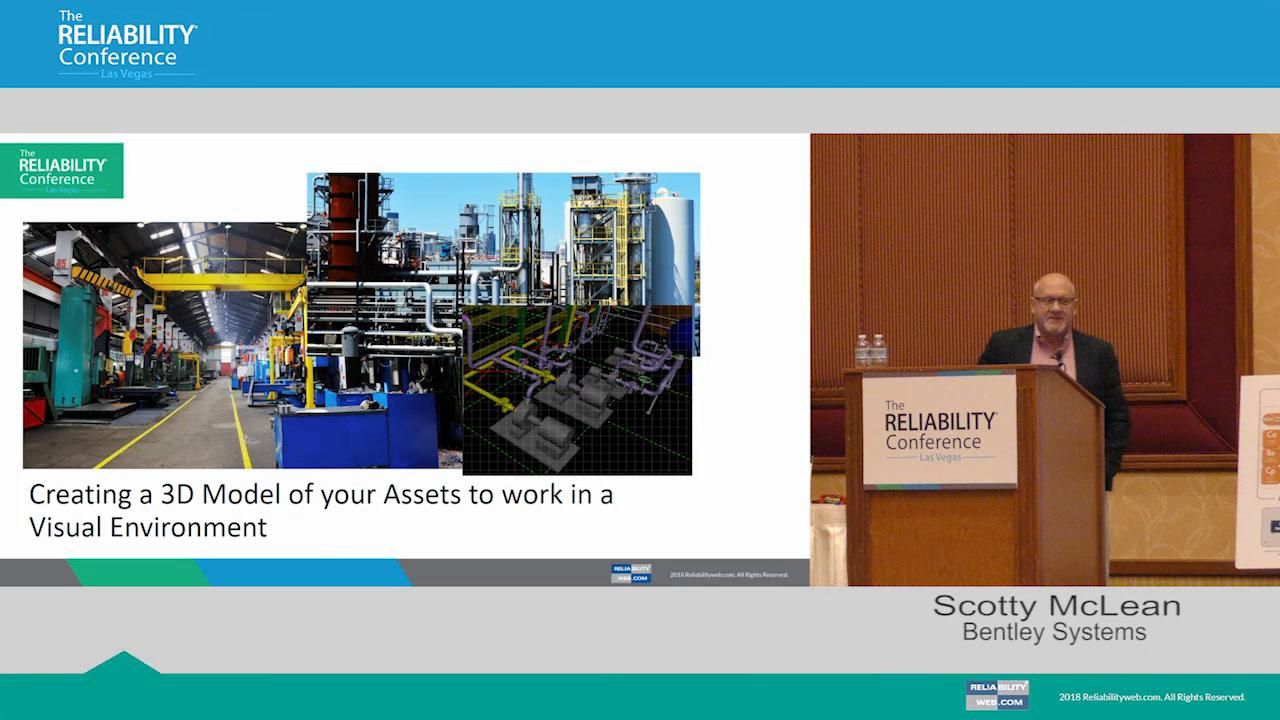 Create 3D Models of Your Assets to Work in a Visual Maintenance Environment