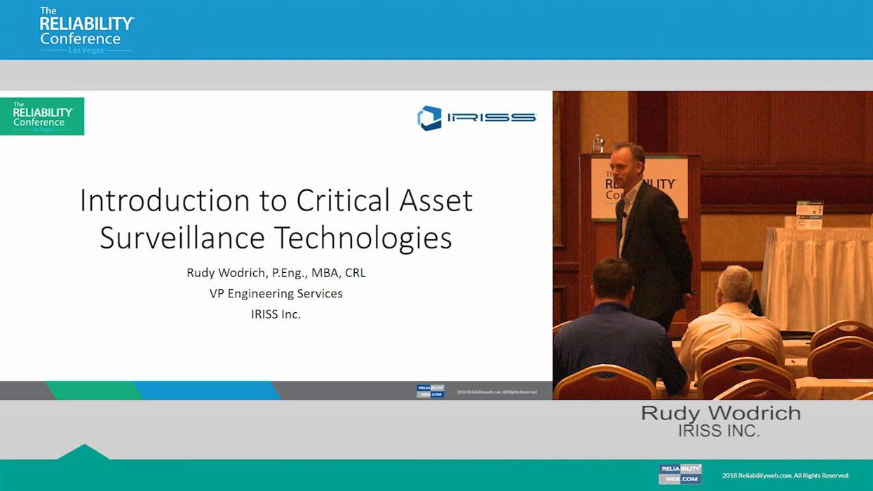 Introduction to Critical Asset Surveillance Technologies
