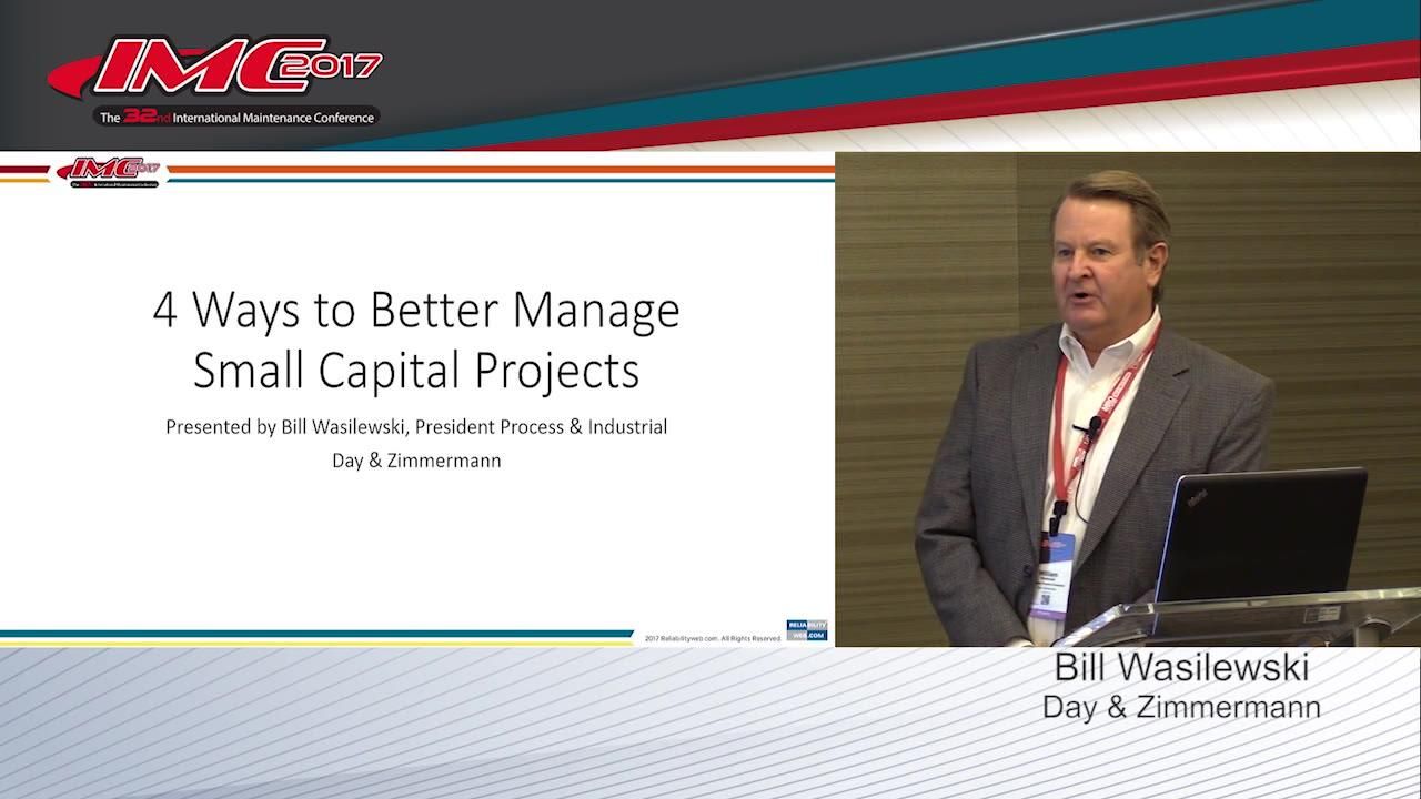 Four Ways to Better Manage Small Capital Projects