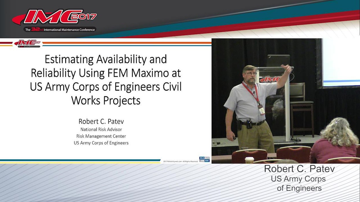 Reliabilityweb Estimating Availability and Reliability Using FEM Maximo ...