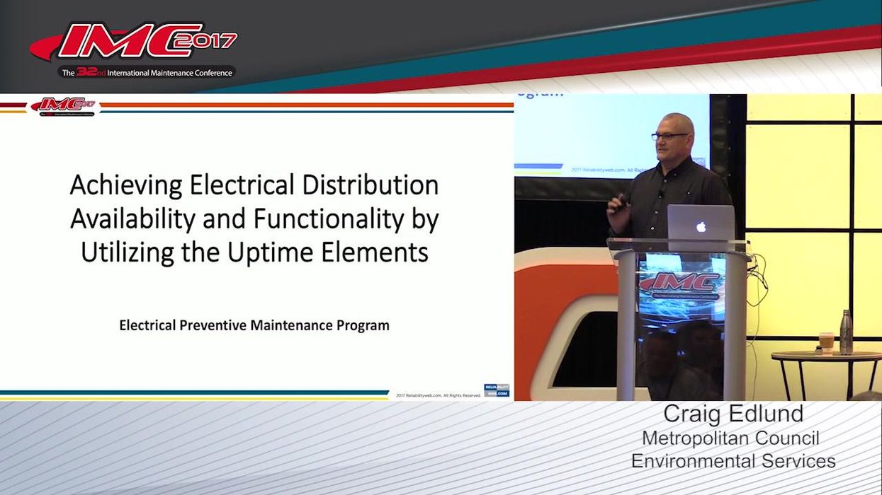 Achieving Electrical Distribution Availability and Functionality by Utilizing the Uptime Elements