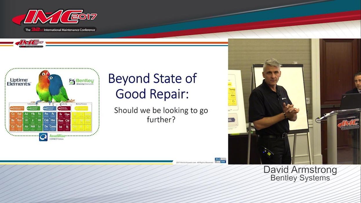 Beyond State of Good Repair: Should We Be Looking to Go Further?