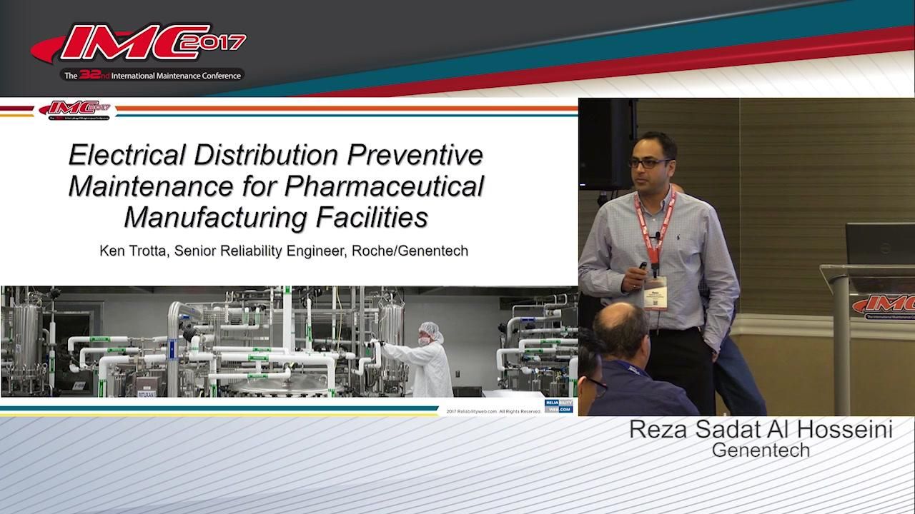 Electrical Distribution PM for Pharmaceutical Manufacturing Facilities