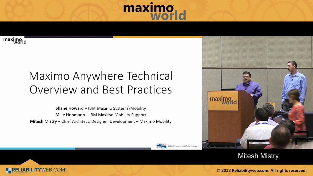 Maximo Anywhere: Technical Overview and Best Practices