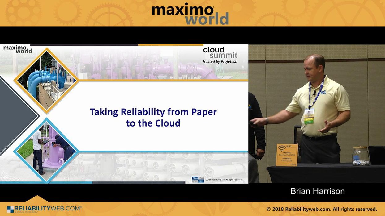 0-60 from Paper to Maximo on the Cloud